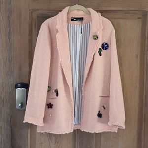 Super Chic Tweed Blazer by Zara like Chanel